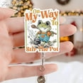 Fun Technology Badges Funny Badge Reel, On My Way To Stir The Pot, Sarcastic Badge Holder ...