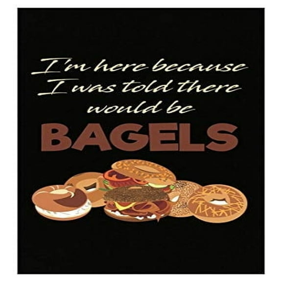 Funny Bagel Poster - Wall Decor for Kitchen Gift