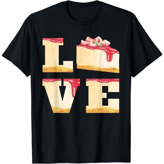 Funny Baking Confectioner Pastry Chef Baker I Love Cake T-Shirt