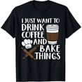 thumbnail image 1 of Funny Baking Design For Men Women Coffee Baker Baking Lover T-Shirt, 1 of 5