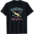 thumbnail image 1 of Funny Baking Is My Superpower Baker Chef Gift T-Shirt, 1 of 4