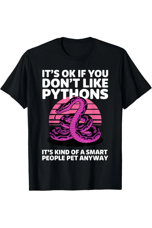 Funny Ball Python Art For Snake Ball Python Lover T-Shirt