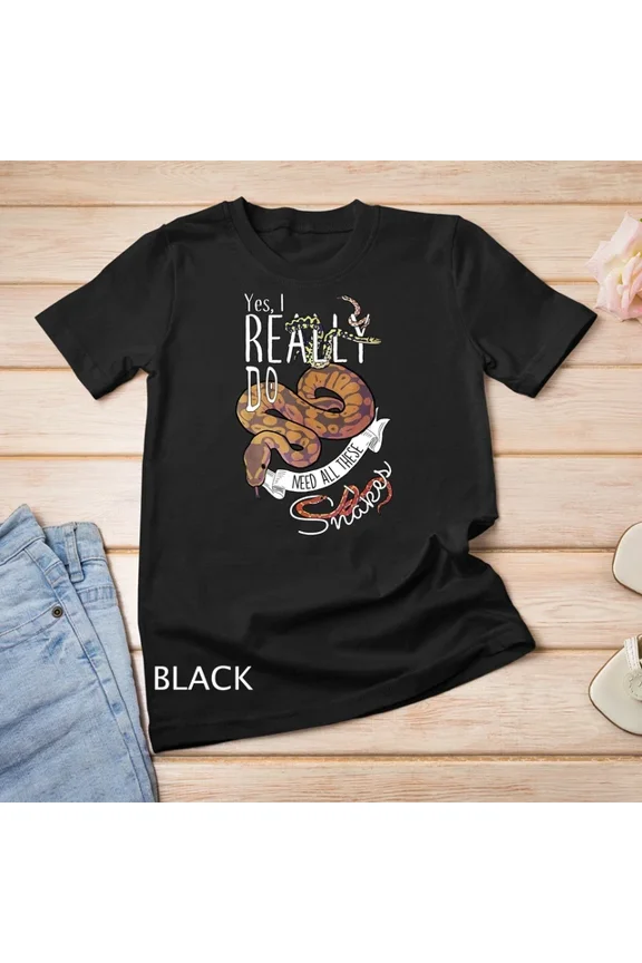 Funny Ball Python Corn Hognose Carpet Snake Reptile T-Shirt Unisex T-Shirt
