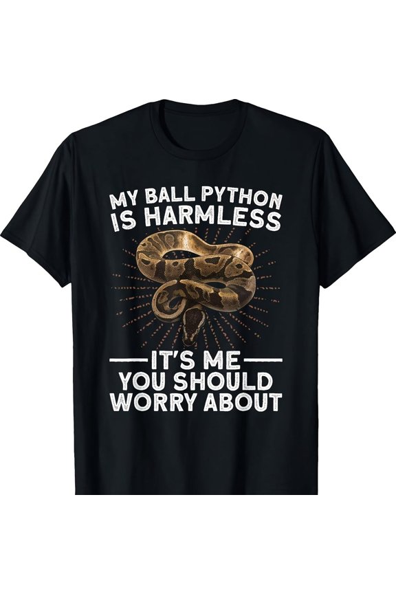 Funny Ball Python For Wo Snake Lover Reptile Animal T-S1Hirt