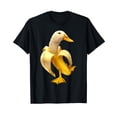 thumbnail image 1 of Funny Banana Duck T-Shirt for Men Women Cotton Top Tee Fashion Casual Short Sleeves, 1 of 2