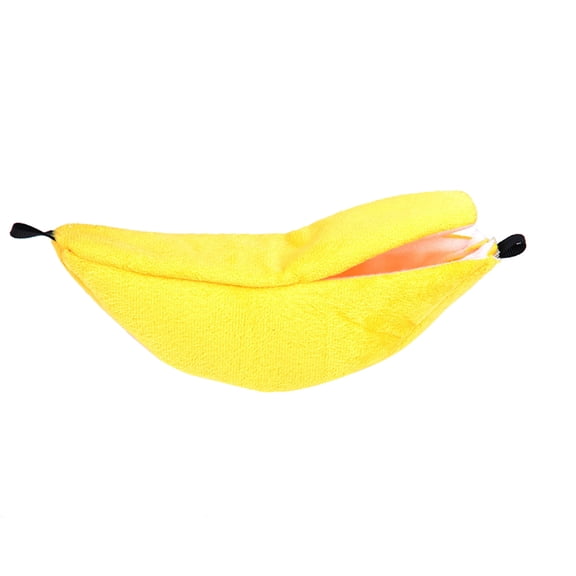 Funny Banana Hamster Hammock Cozy Hanging Bed Breathable Pet House Pet Boat Warm Hamster Sleeping Nest