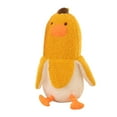 thumbnail image 1 of Funny Banana Plush Pillow Toy, Soft Yellow Fruit Stuffed Animal, Long Shape Couch Cushion, Novelty Food Plushie, Easter Basket Filler, Graduation Gift, Room Decor, 1 of 3
