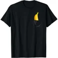 thumbnail image 1 of Funny Banana Pocket Cool Summer Great Vegan Gift T-Shirt, 1 of 6