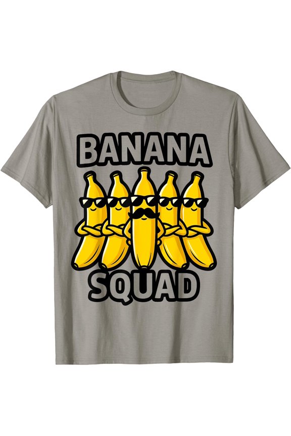 Funny Banana Squad Matching Cool Summer Meme Humor T-Shirt, Unisex T-Shirt