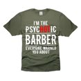 thumbnail image 1 of Funny Barber Shirt Funny Saying Tee Shirt Barber Joke Tee Hot Barber Shirt Humorous Gifts (XX-Large Military Green), 1 of 6