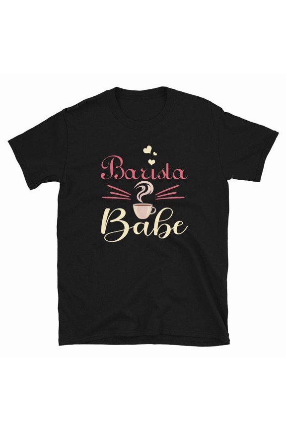 Funny Barista Shirt Coffee Maker Gift Cafe Worker Humor Graphic Tee,for men and women up to 5XL