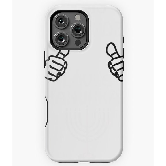 Funny Bartender Hanukkah Jewish Phone Case for iPhone 16 15 14 13 12 11 Pro Max