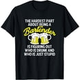 thumbnail image 1 of Funny Bartender Mixologist Barkeeper Professional Gift T-Shirt Black Medium, 1 of 4