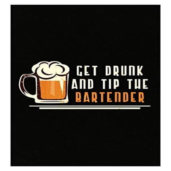 Funny Bartender Poster - Wall Decor for Drinks Lovers Gift