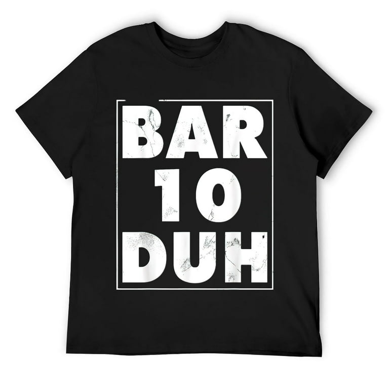 Funny Bartender Shirt Men Bar Ten Duh Tshirt Bartending Gift Funny Bartender Shirt Men Bar Ten Duh Tshirt Bartending Gift