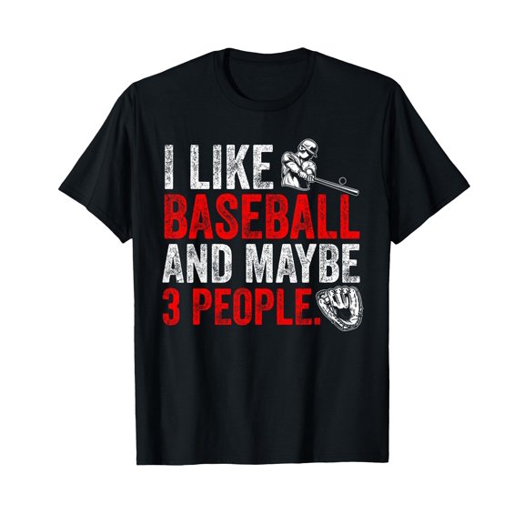 Funny Baseball Design T-Shirt for Sports Lovers, Perfect for Game Day Fun