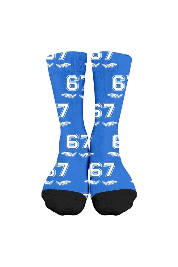 Funny Baseball Novelty Print Crew Socks for Men Women Comfortable Athletic Socks for Sports Christmas Holiday Gifts