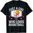 thumbnail image 1 of Funny Basketball Art For Girl Women College Basketball Lover T-Shirt, 1 of 4