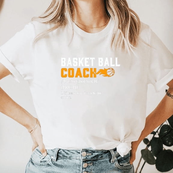 Funny Basketball Coach Appreciation Gift For Men Women Coach Unisex T-Shirt, up to size 5XL