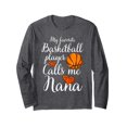 thumbnail image 1 of Funny Basketball Graphic Long Sleeve T-Shirt for Nana Fans, 1 of 3