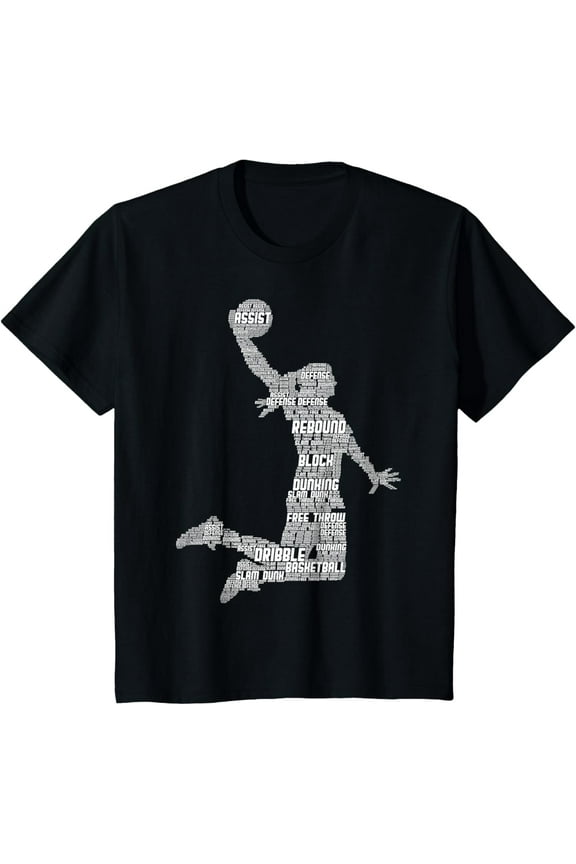 Funny Basketball Kids Girls T-Shirt