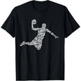 thumbnail image 1 of Funny Basketball Player Typography Motivational For Boys T-Shirt, 1 of 4