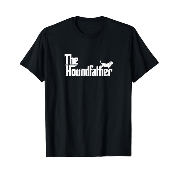 Funny Basset Hound Father Dog Shirt The Houndfather T-shirt