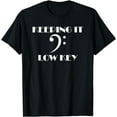 thumbnail image 1 of Funny Bassist Humor Keeping It Low Key Bass Guitar Treble T-Shirt, 1 of 3