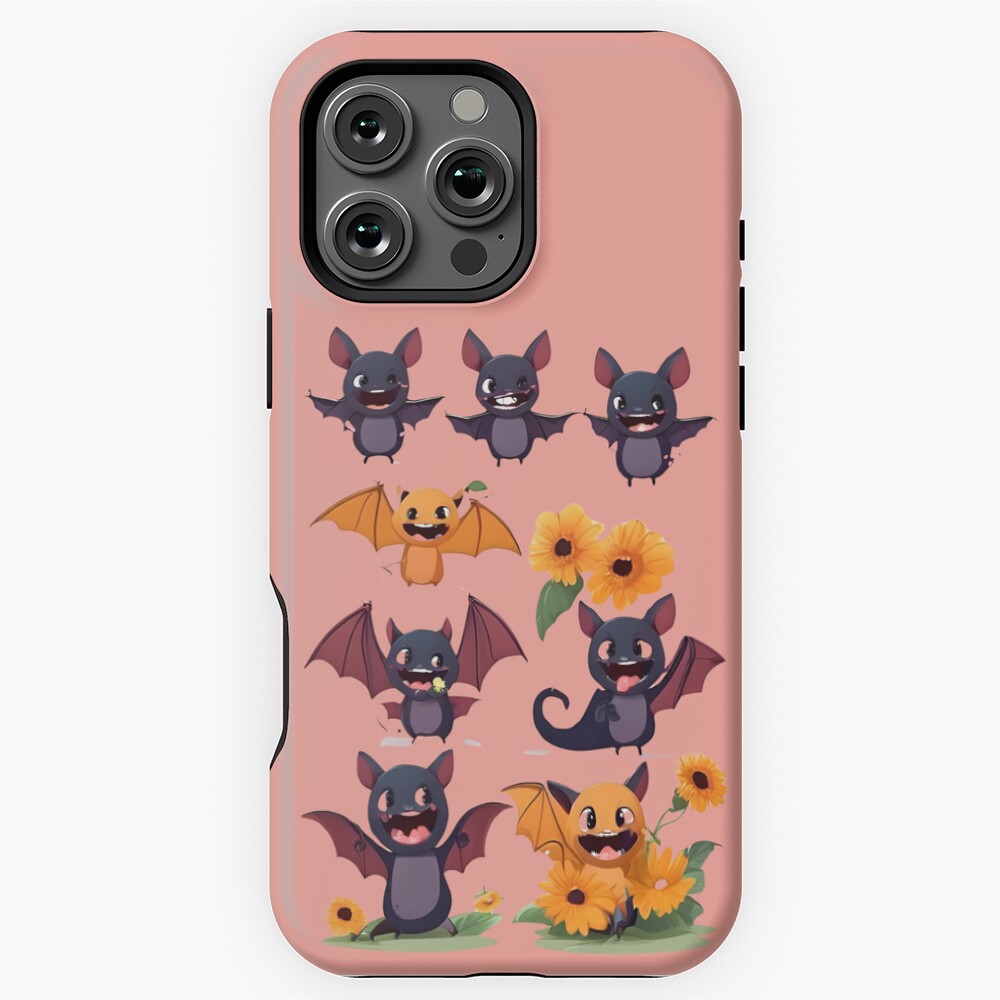 Funny Bat Bat kawaii Batzilla sweet bat cute bat cute Phone Case for ...