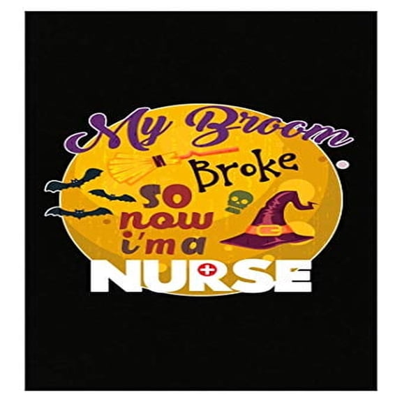 Funny Bat Poster - 13x19 Wall Art for Nurses Gift