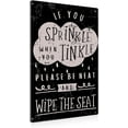 thumbnail image 1 of Funny Bathroom Metal Tin Sign with Sayings Wall Decor - Vintage Bathroom Quote Tin Sign for Toilet Restroom Washroom Home Decor Gifts, 1 of 5