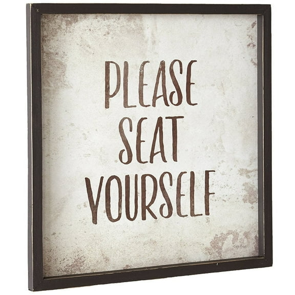 Funny Bathroom Wall Art - Seat Yourself