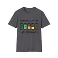 thumbnail image 1 of Funny Battery Graphic Power Novelty Patience Tees, 1 of 4