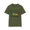 thumbnail image 1 of Funny Battery Graphic Power Novelty Patience Tees, 1 of 4