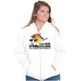 thumbnail image 1 of Funny Beach Lovers Seagull French Fry Zip Up Hoodie Men's Women's Brisco Brands S, 1 of 6