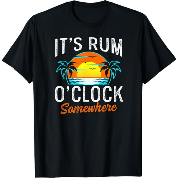 Funny Beach Rum Drinking T-Shirt