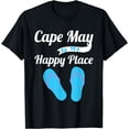 thumbnail image 1 of Funny Beach Vacation T-Shirt Cape May Is My Happy Place T-Shirt, 1 of 4