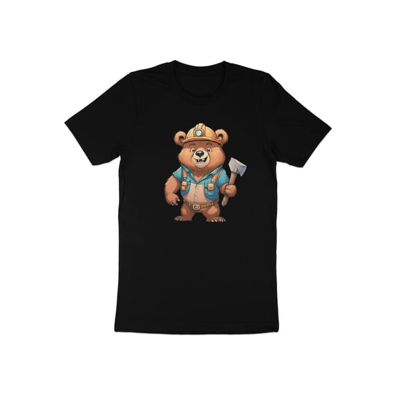 Funny Bear Coal Miner Underground Minning Gift Men Women Kid T-Shirt Bear Coal Miner Mining Birthday Holiday Presents Tshirt