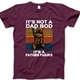 thumbnail image 1 of Funny Bear Dad Bod T-Shirt – It’s Not a Dad Bod It’s a Father Figure Tee, Retro Beer Graphic Shirt for Dads, Father’s Day Gift, 1 of 7