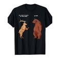 thumbnail image 1 of Funny Bear and Deer Pun Graphic T-Shirt Retro Animal Humor Tee for Men and Women Nature Lover Gift, 1 of 6