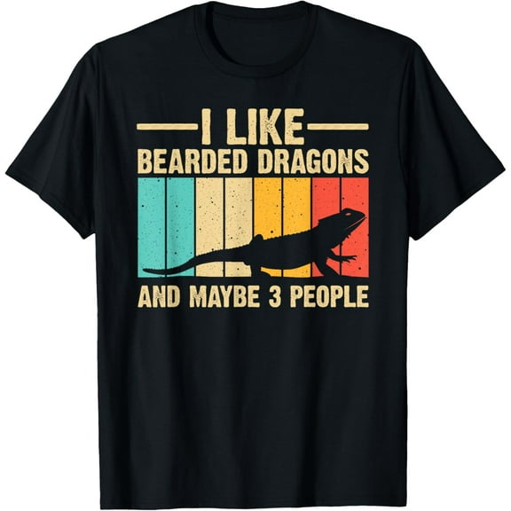 Funny Bearded Dragon Design Pogona Reptile Lover Men Women T-Shirt