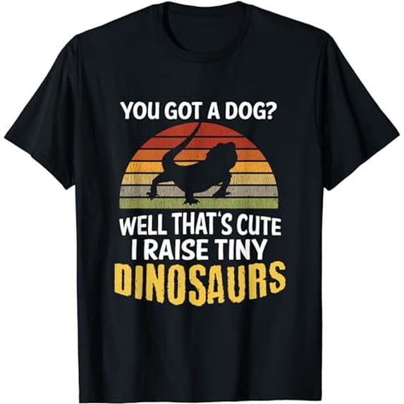 Funny Bearded Dragon Graphic Reptile Lizard Lover Gift T-Shirt
