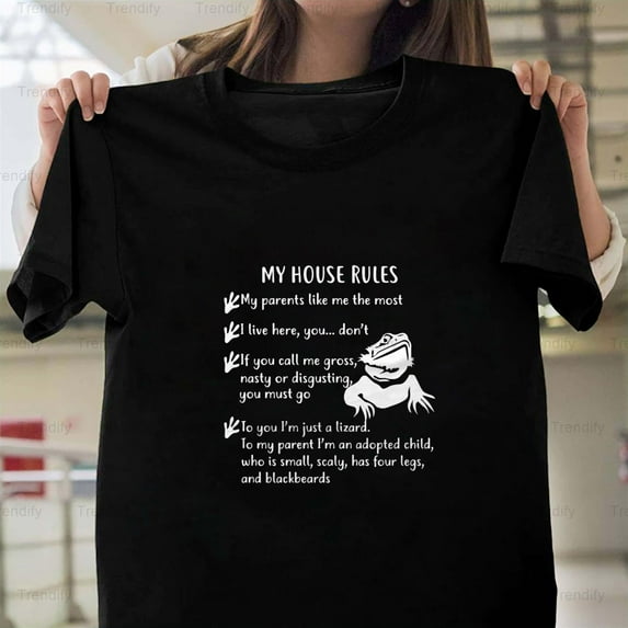 Funny Bearded Dragon Sarcastic Humor Quote Graphic Design H31200 Unisex T-Shirt, Up to 5XL Available