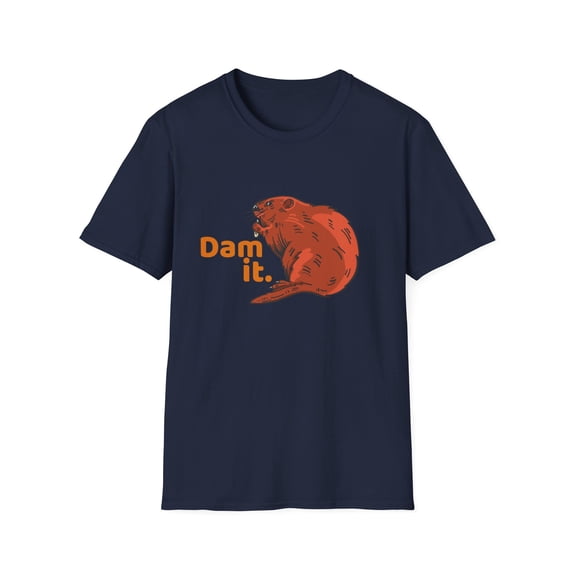 Funny Beaver Animal Lover Novelty Graphic T-Shirt