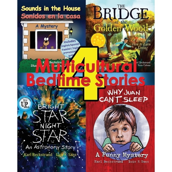 Funny Bedtime Stories (Multicultural) 4 Multicultural Bedtime Stories: For Wide-Awake Kids, Book 6, (Paperback)