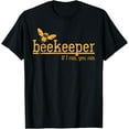 thumbnail image 1 of Funny Bee Hive Honey Lover Gift Beekeeper T-Shirt men and women can wear, black, white, gifts, 1 of 4