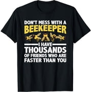 Funny Beekeeper Art For Men Women Beehive Beekeeping Lover T-Shirt