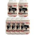 thumbnail image 1 of Funny Beer Coolie I Like Pig Butts Bacon Lover BBQ Grill Meat Chef 6 Pack Can Coolie Drink Coolers Coolies Bacon, 1 of 8