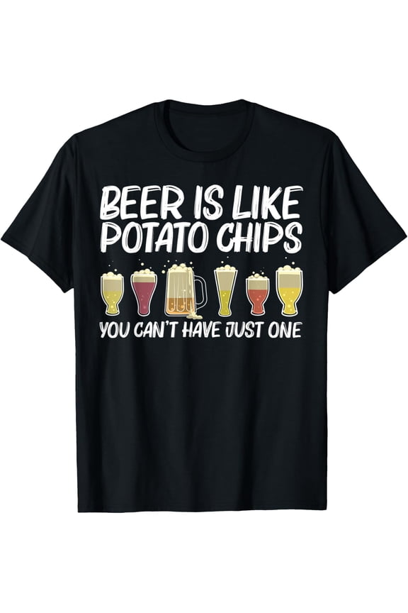 Funny Beer Gift For Men Women Beer Drinker Beverage Lovers T-Shirt