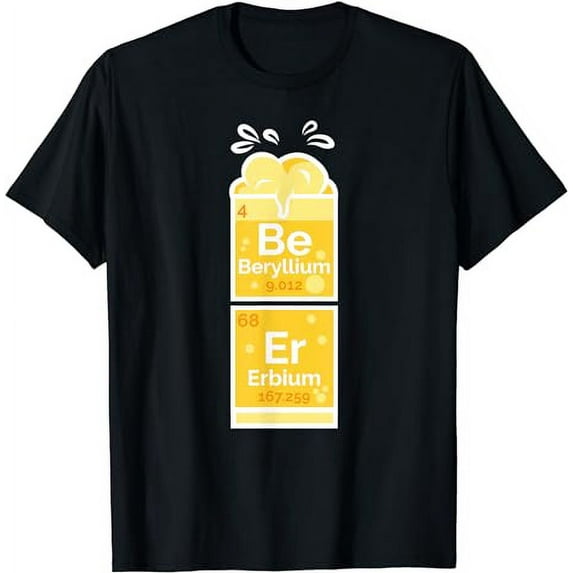 Funny Beer Periodic Table Chemistry Gift For Men And Women T-Shirt